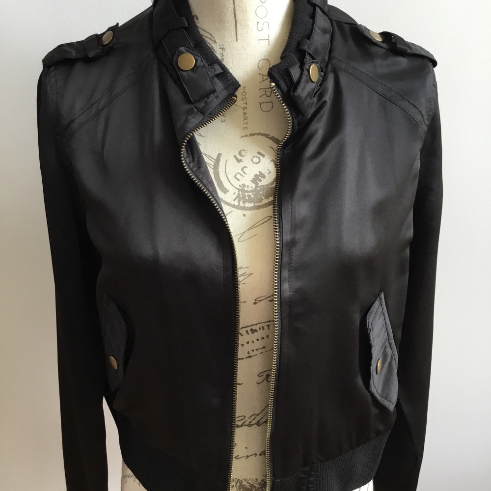 Rue 21 silky moto jacket